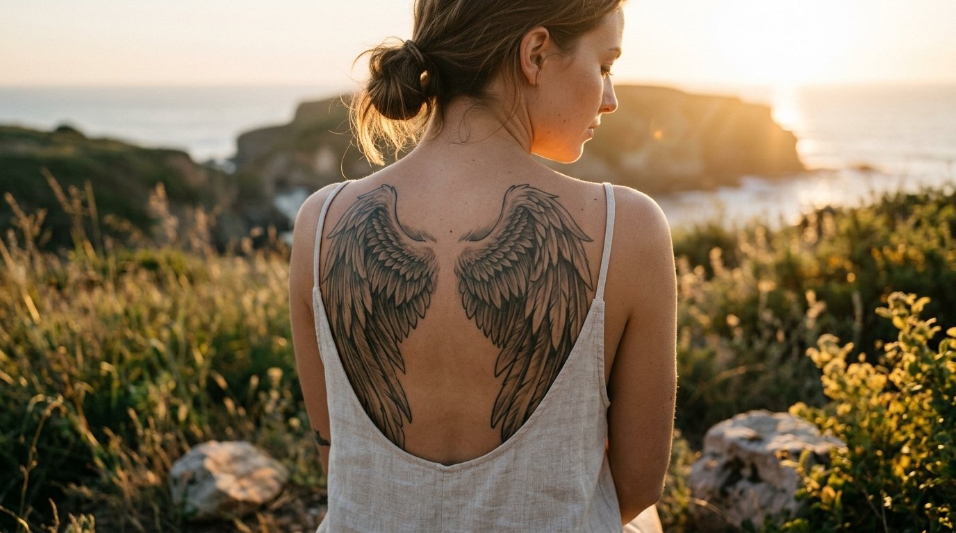 angel wings tattoo meaning
