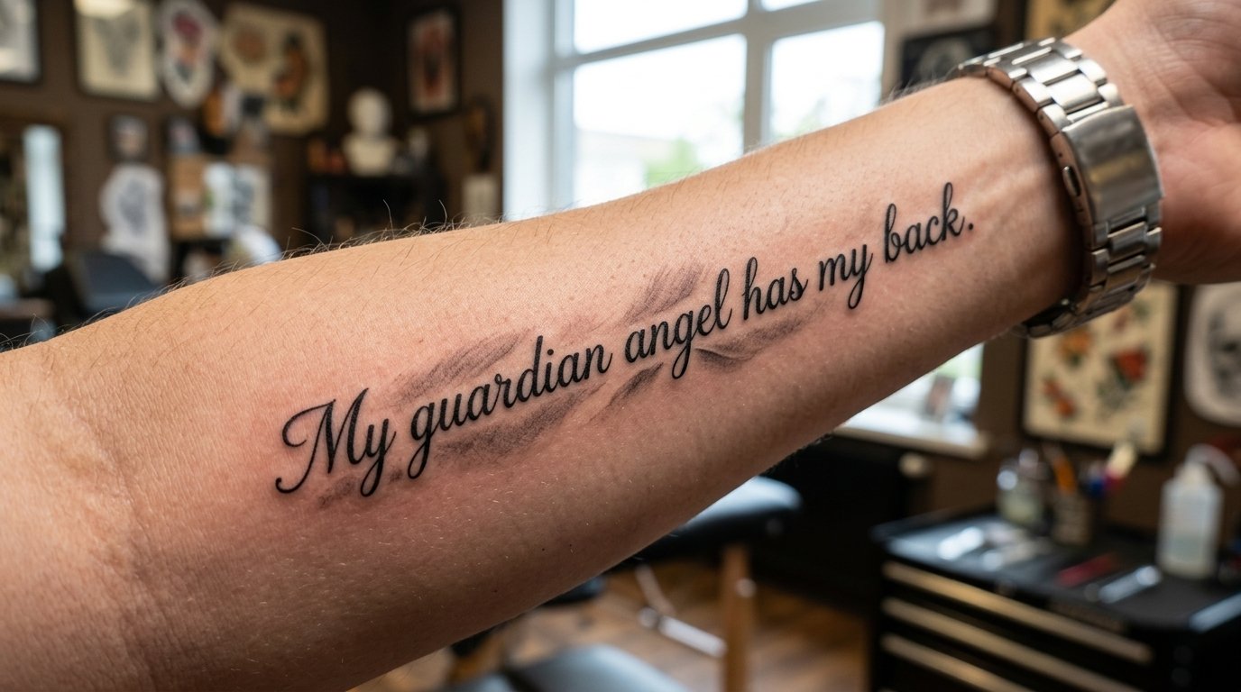 guardian angel tattoo quotes