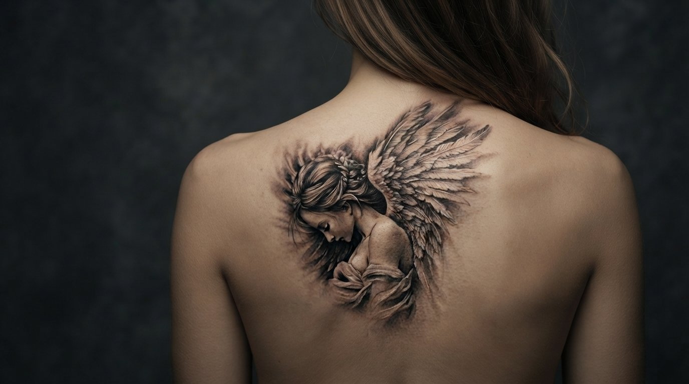 Angel Tattoos for Women